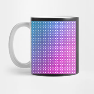 Stripes pink and blue Mug